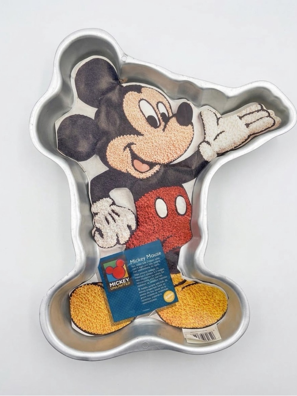 Official Disney Mickey Mouse Shaped Cake Pan Wilton (Mickey Unlimited)